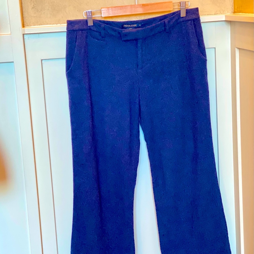 Pendleton Navy Wool Pants size 12..